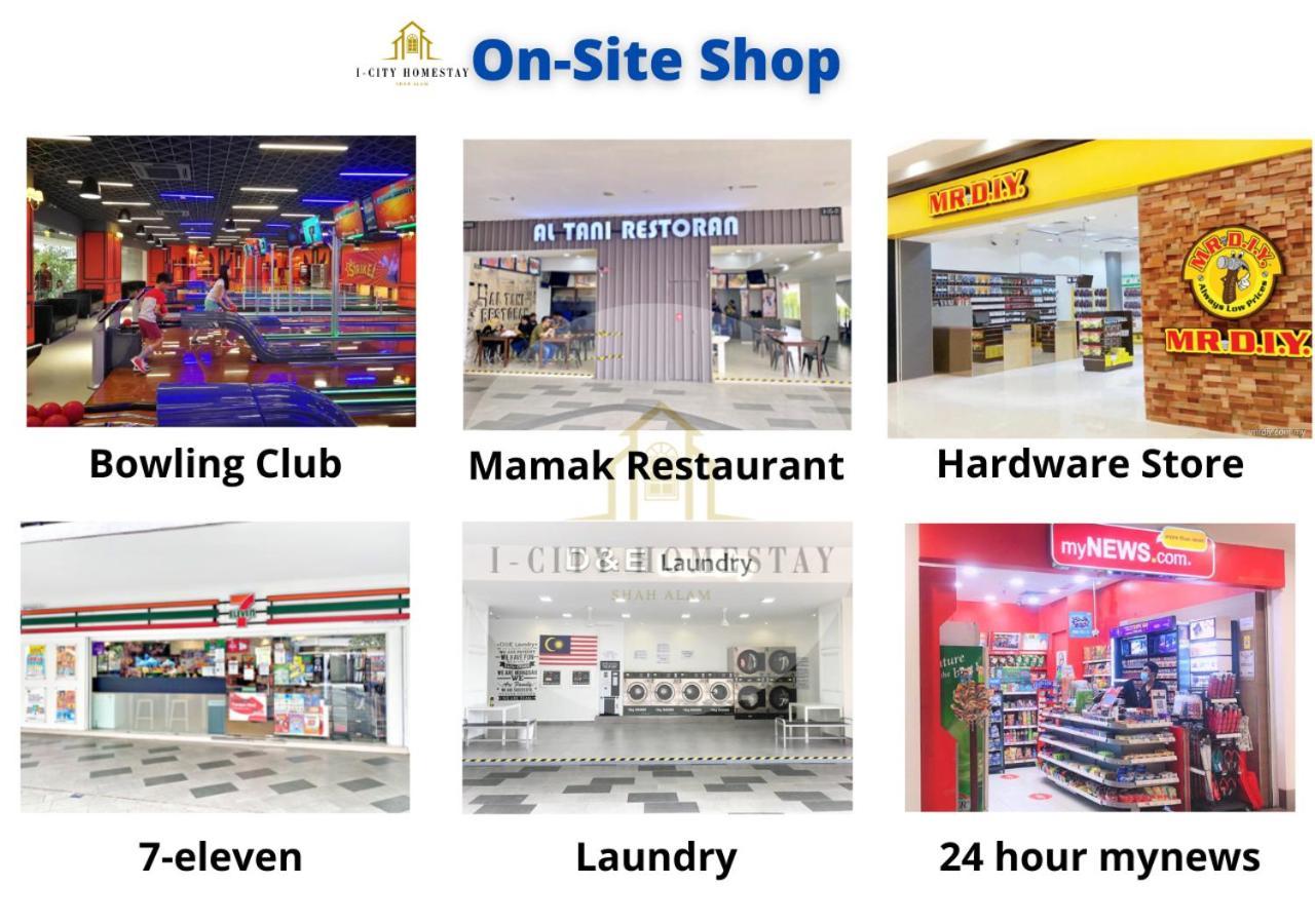 I-City Homestay - Shah Alam, Hospital Shah Alam, Uitm, Central Mall Sogo, Seksyen 7 Kültér fotó