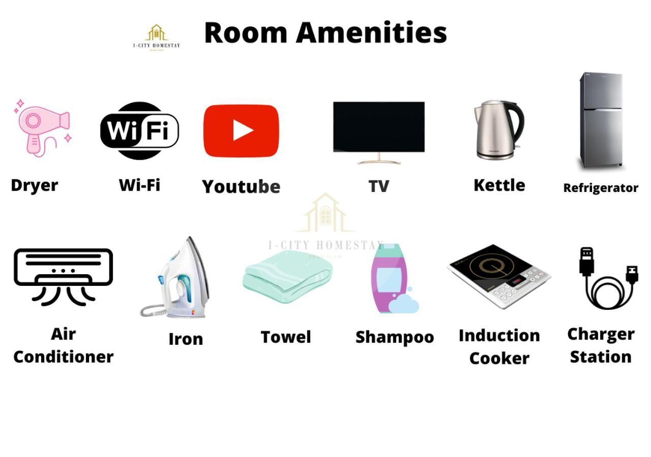 I-City Homestay - Shah Alam, Hospital Shah Alam, Uitm, Central Mall Sogo, Seksyen 7 Kültér fotó